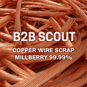 Kupferdrahtschrott online kaufen – SGS-zertifiziertes Millberry 99,99 %